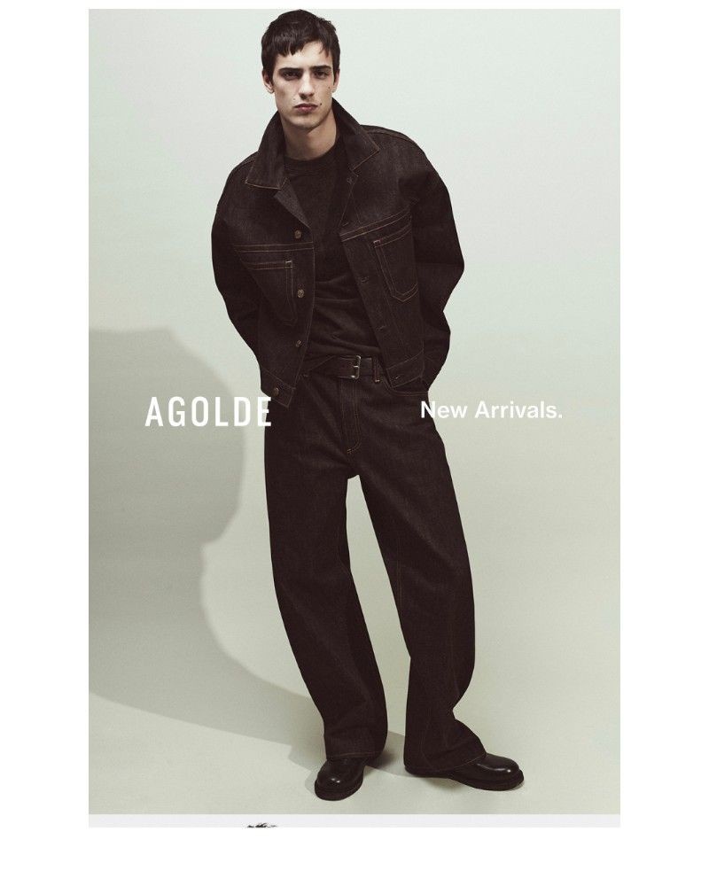 Screenshot of email sent to a Agolde Newsletter subscriber