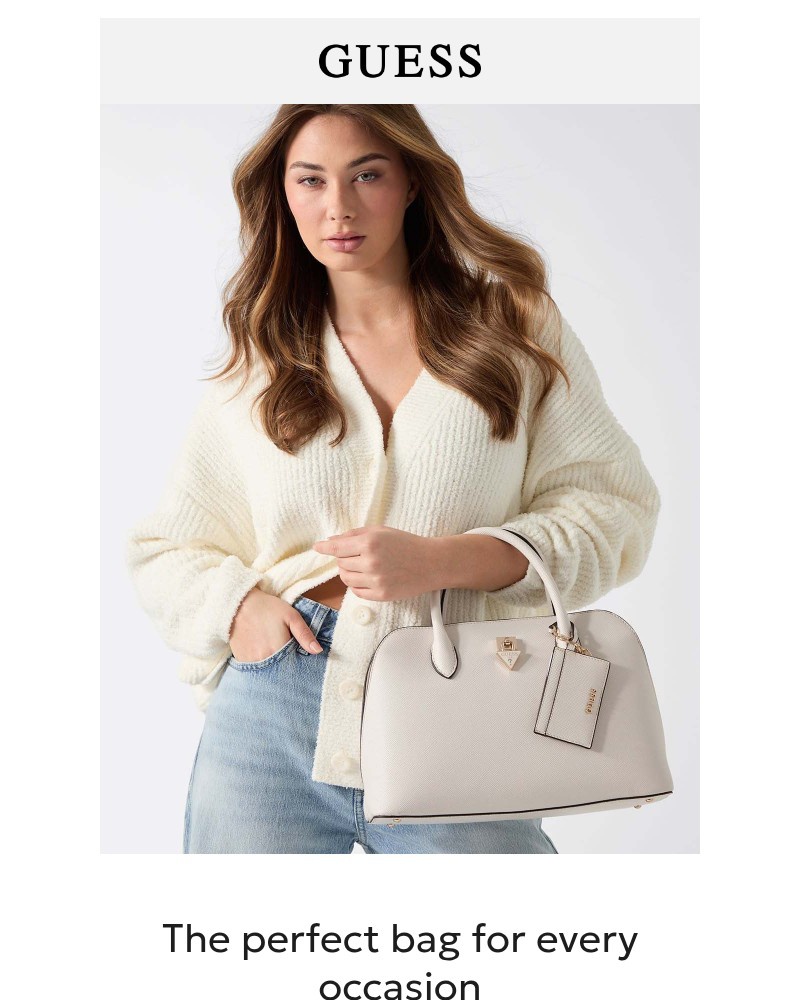 Screenshot of email sent to a Guess Newsletter subscriber