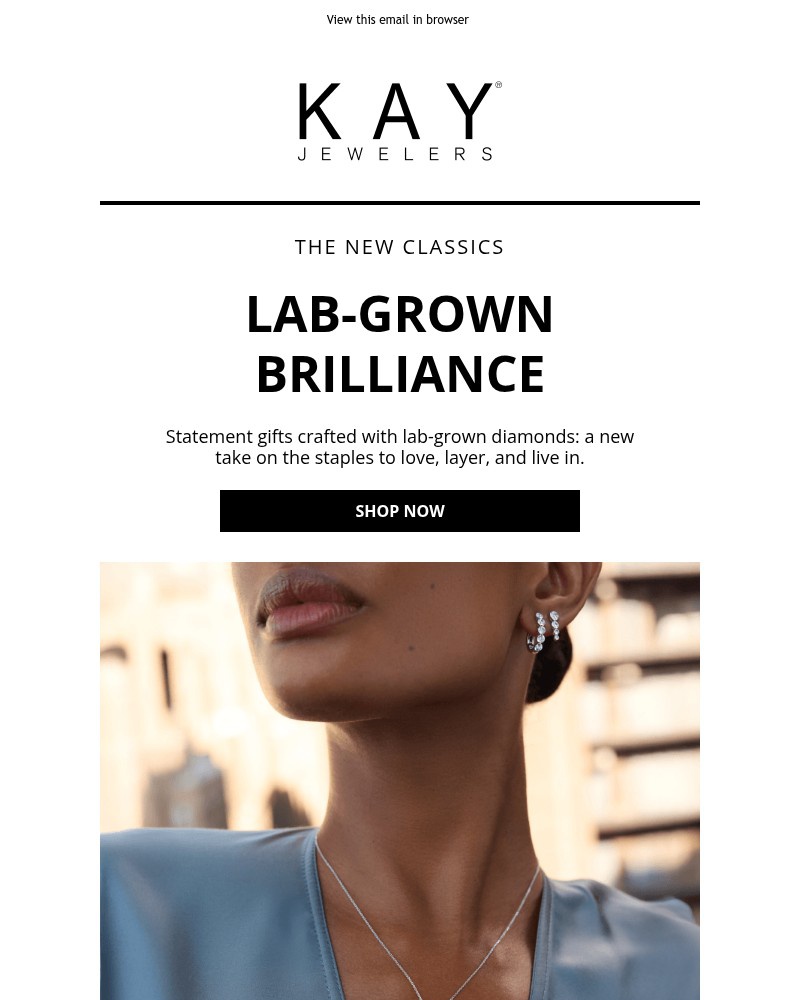 Screenshot of email sent to a Kay Newsletter subscriber