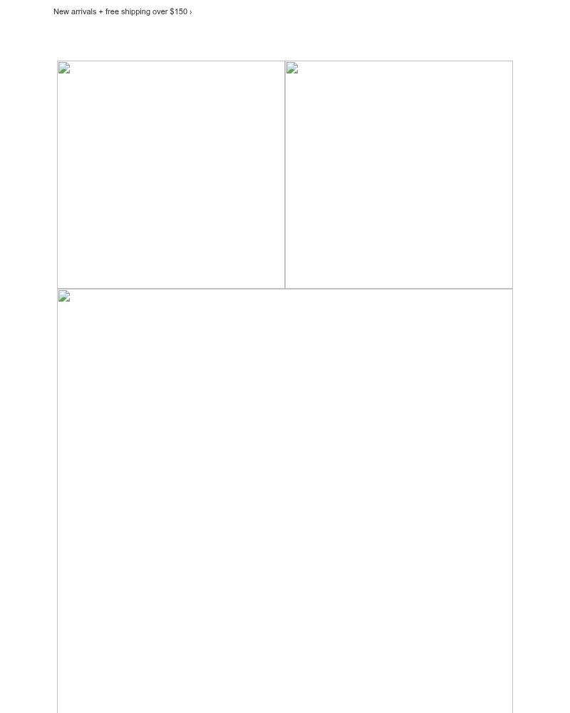 Screenshot of email sent to a Pottery Barn Newsletter subscriber