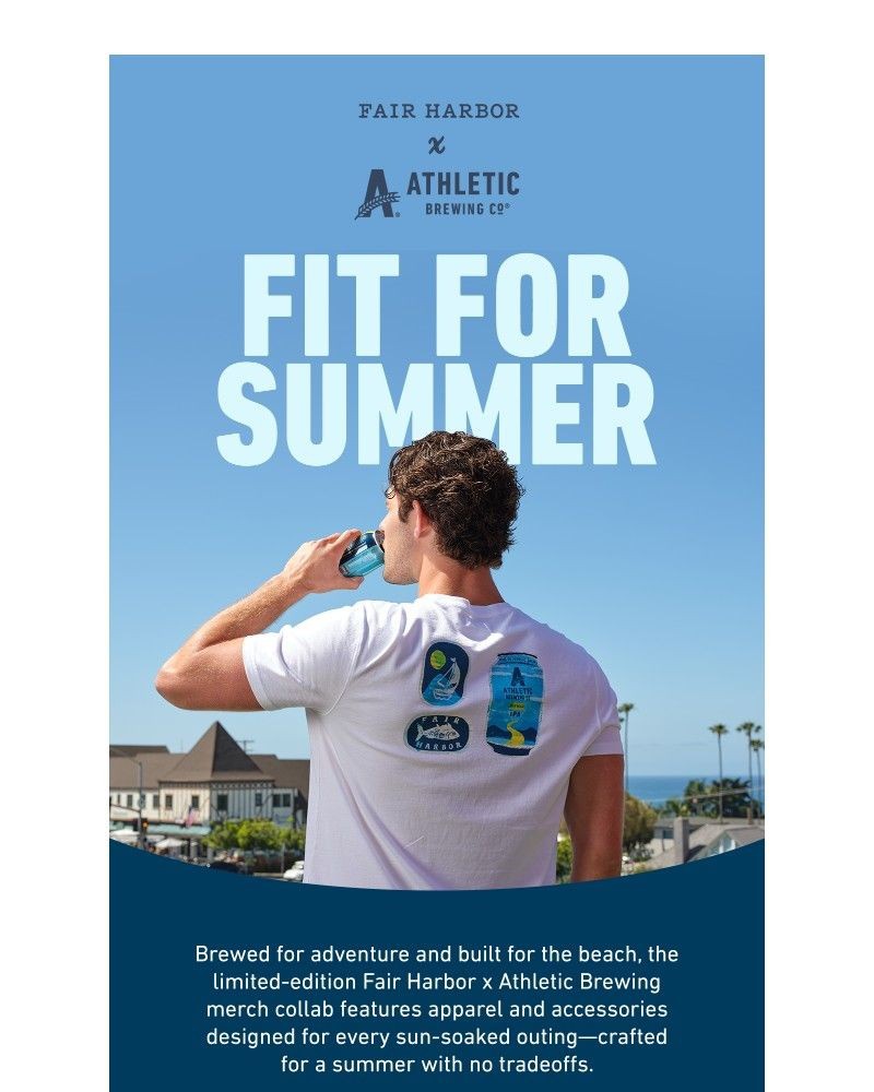 Screenshot of email sent to a Athletic Brewing Newsletter subscriber