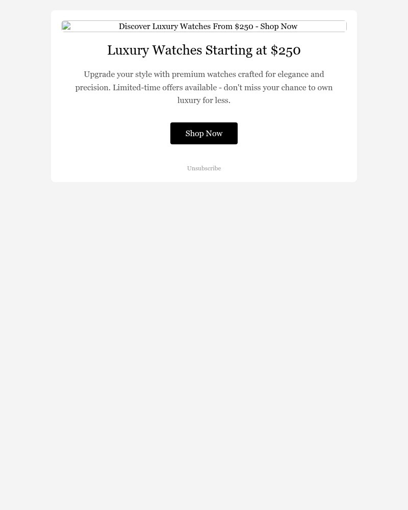 Screenshot of email sent to a Bath & Body Works Newsletter subscriber