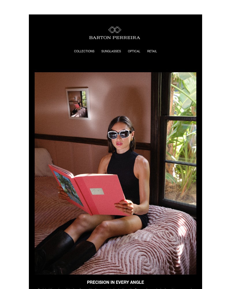 Screenshot of email sent to a Barton Perreira Newsletter subscriber