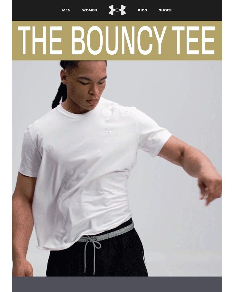 Screenshot of email sent to a Under Armour Newsletter subscriber