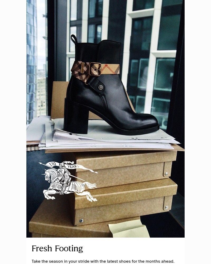 Screenshot of email sent to a Burberry Newsletter subscriber