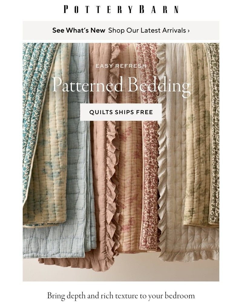 Screenshot of email sent to a Pottery Barn Cart abandoner