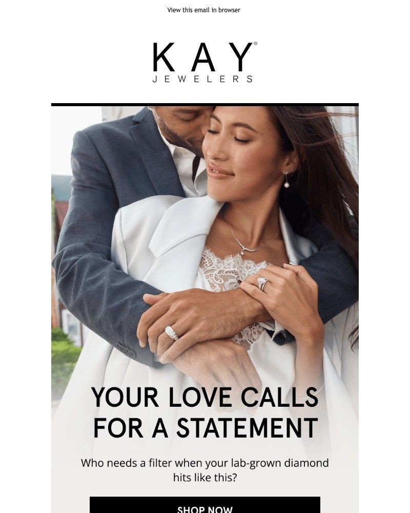 Screenshot of email sent to a Kay Newsletter subscriber