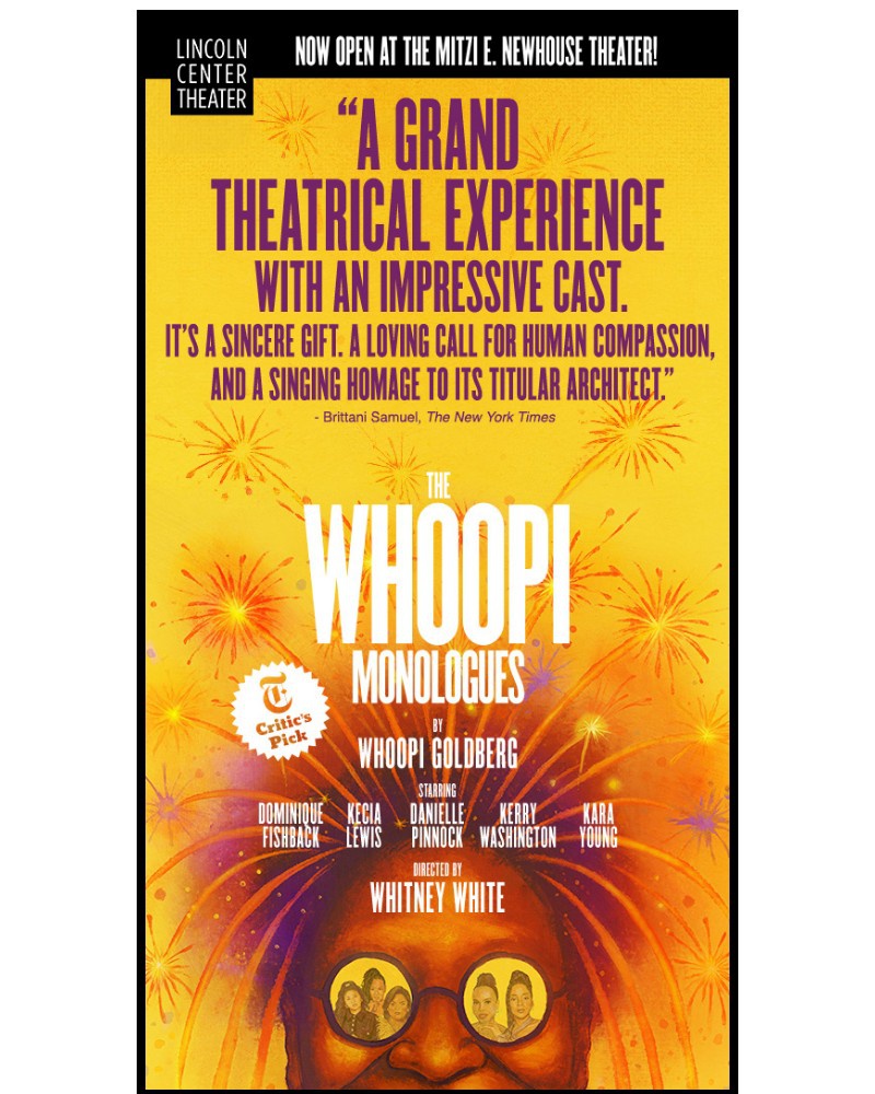 Screenshot of email sent to a Lincoln Center Theater Newsletter subscriber