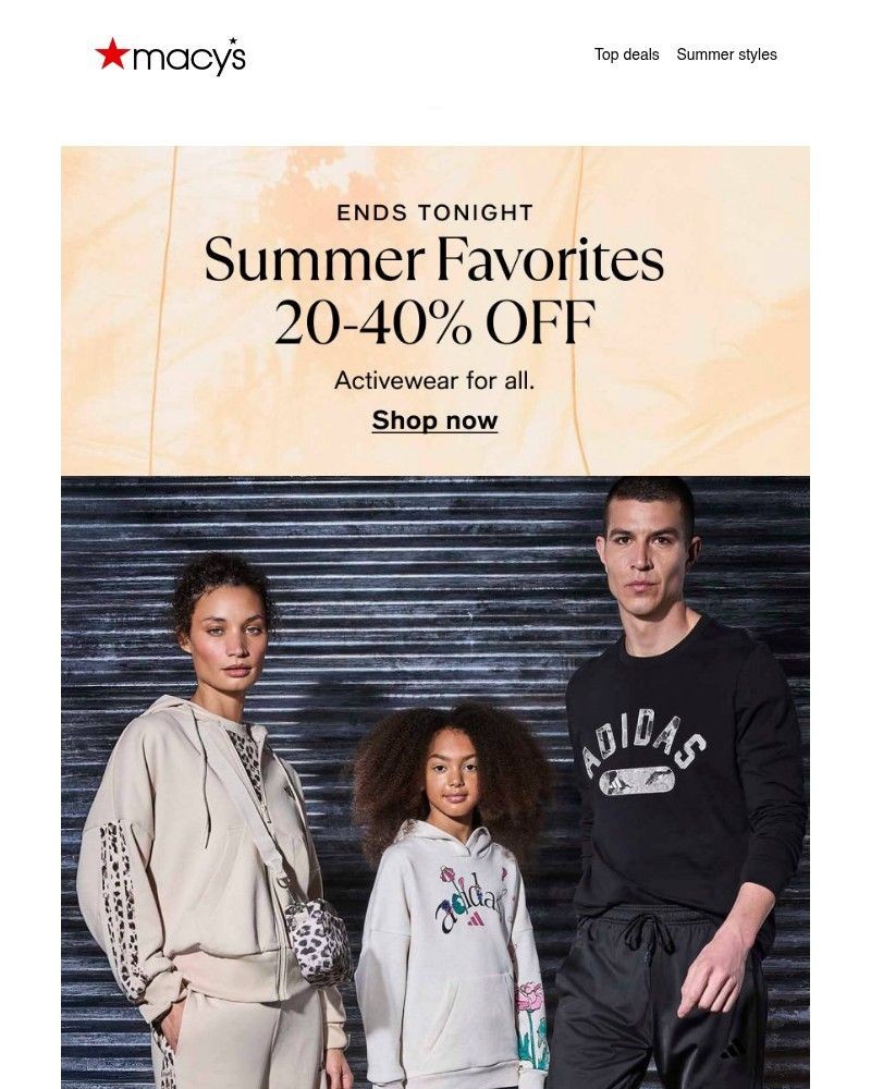 Screenshot of email sent to a Macy's Cart abandoner