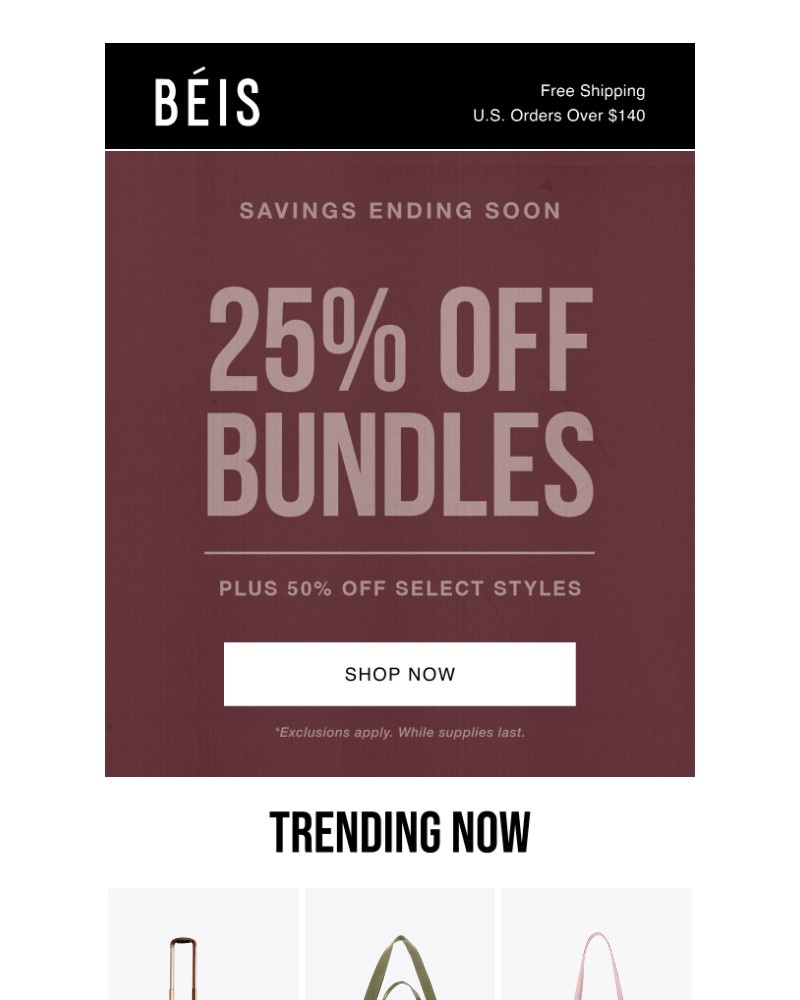 Screenshot of email sent to a Beis Newsletter subscriber