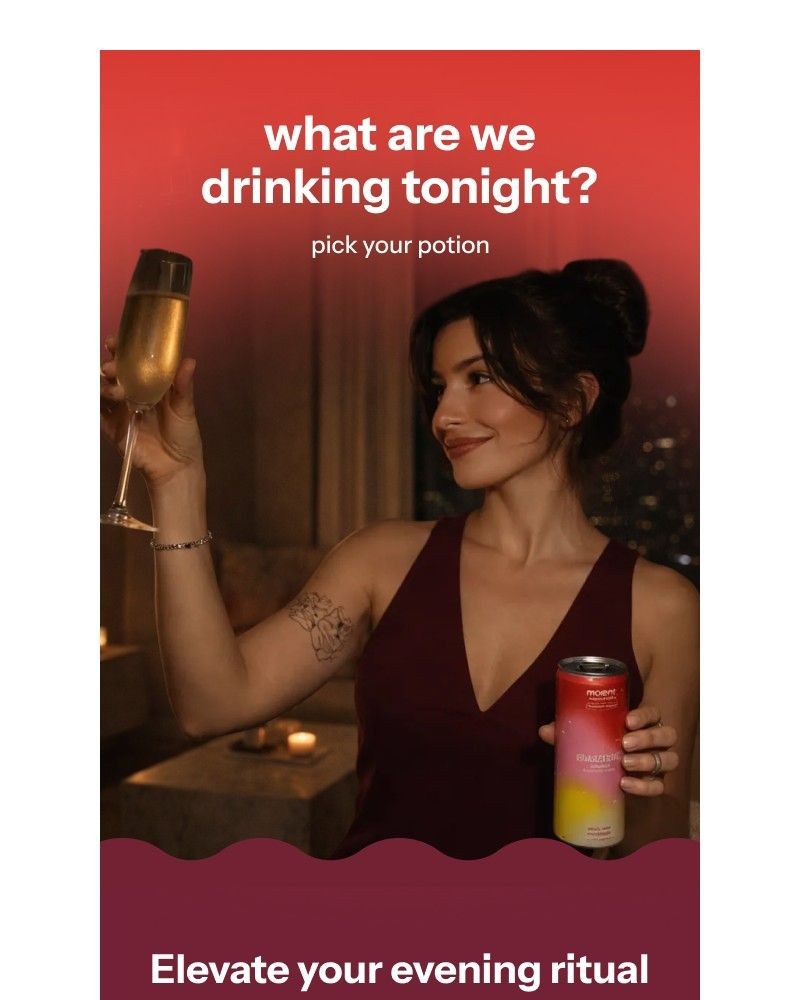 Screenshot of email sent to a Moment Newsletter subscriber