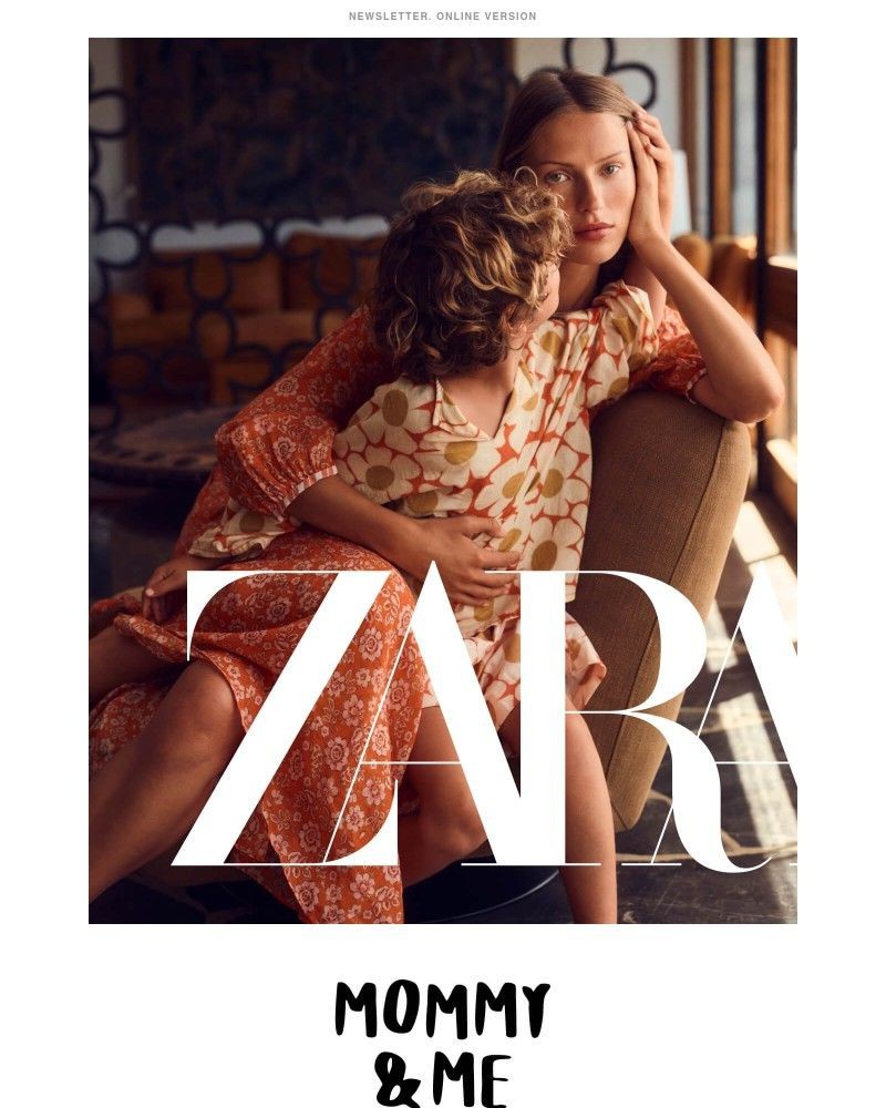 Screenshot of email sent to a Zara Registered user